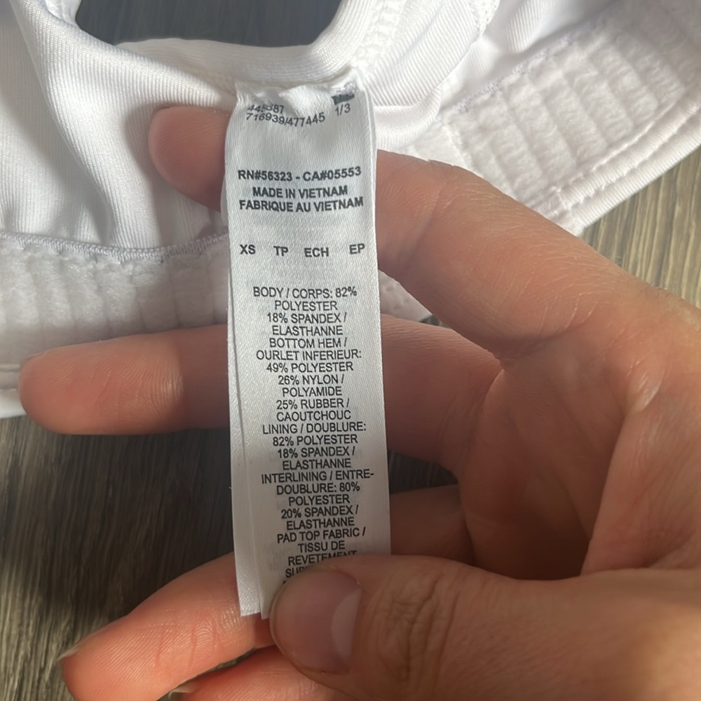 White Nike sports bra - Picture 3 of 3